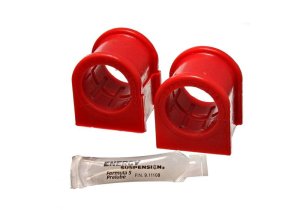 Ford Mustang Sway Bar Bushings - Front - Energy Suspension - Performance Polyurethane - Red - `05-`07 Ford Mustang Sway Bar Bushings - Front - Energy Suspension - Performance Polyurethane - Red - `05-`07